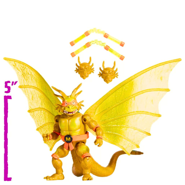 Teenage Mutant Ninja Turtles Mikey x Godzilla Action Figur